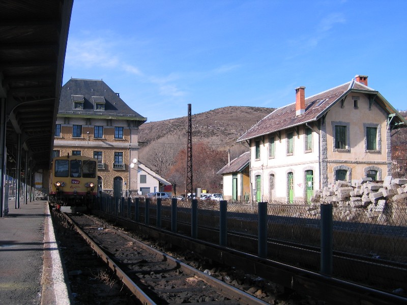 Bahnhof von Latour-de-Carol.