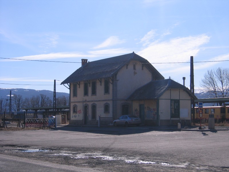Bahnhof von Latour-de-Carol.