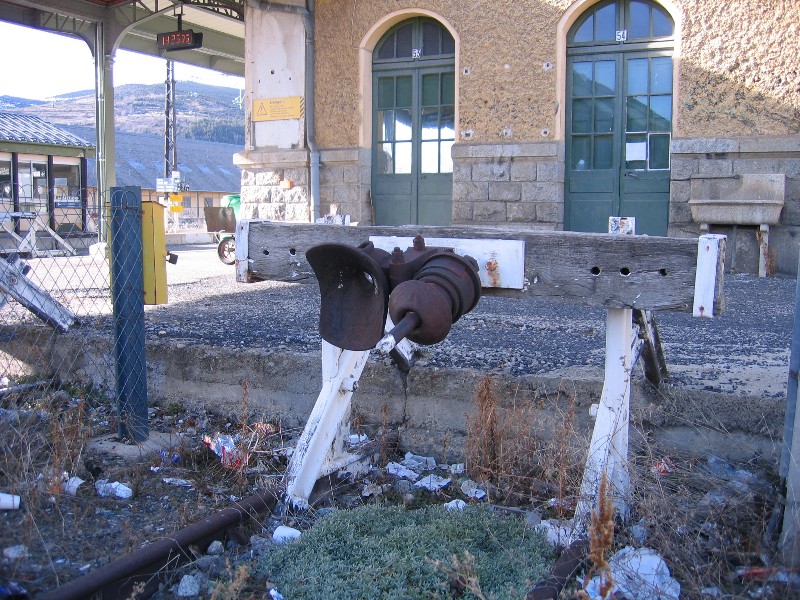 Prellbock.