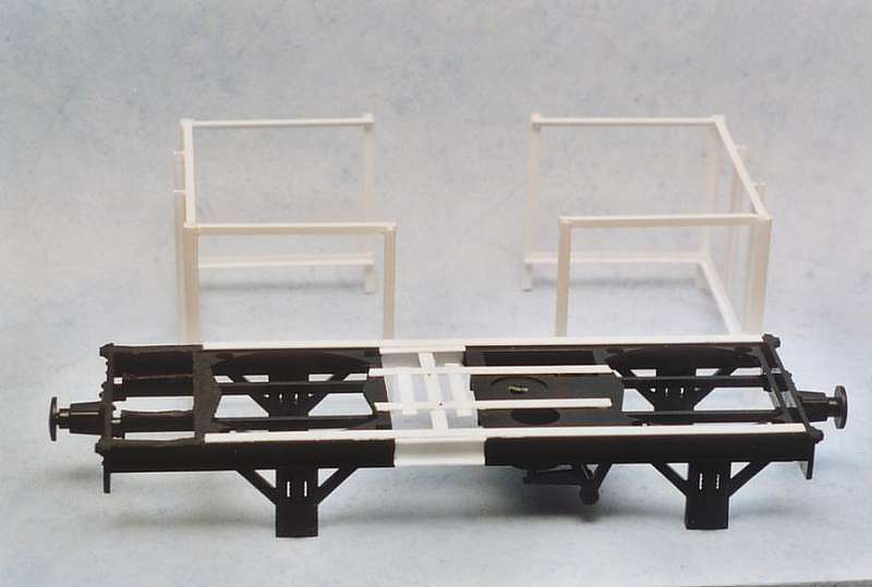 Fahrgestell und Rohbau des Aufbaus