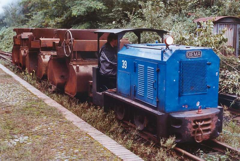 schwerer Güterzug