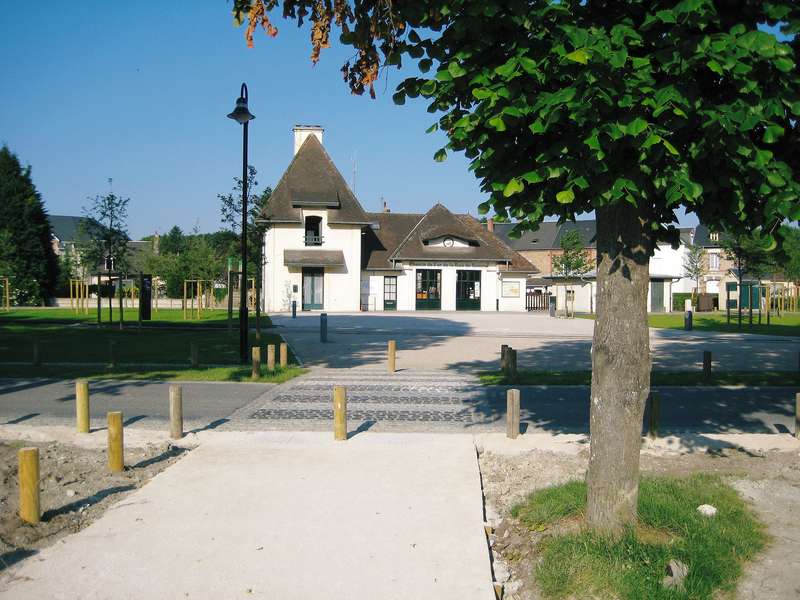 Der Bahnhof von St. Valery