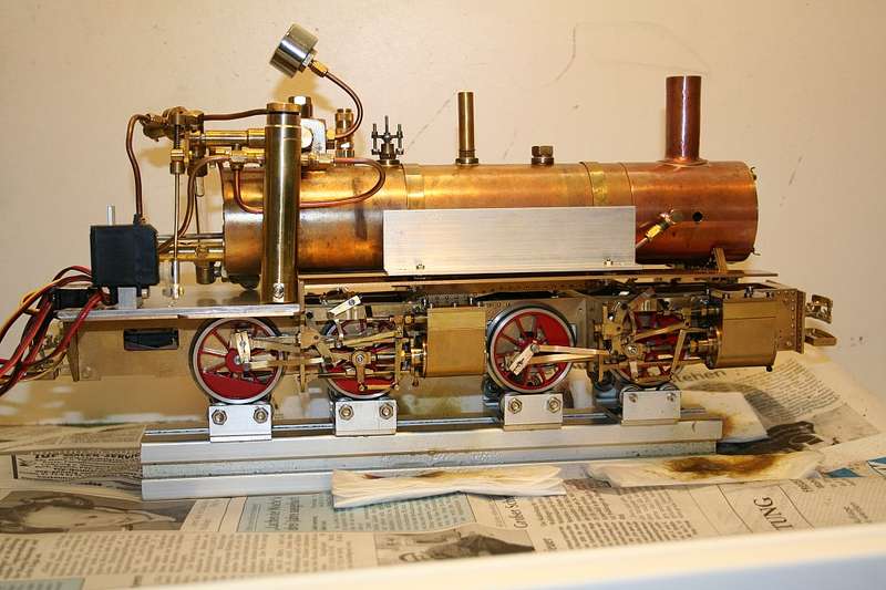 Fahrwerk mit Kessel