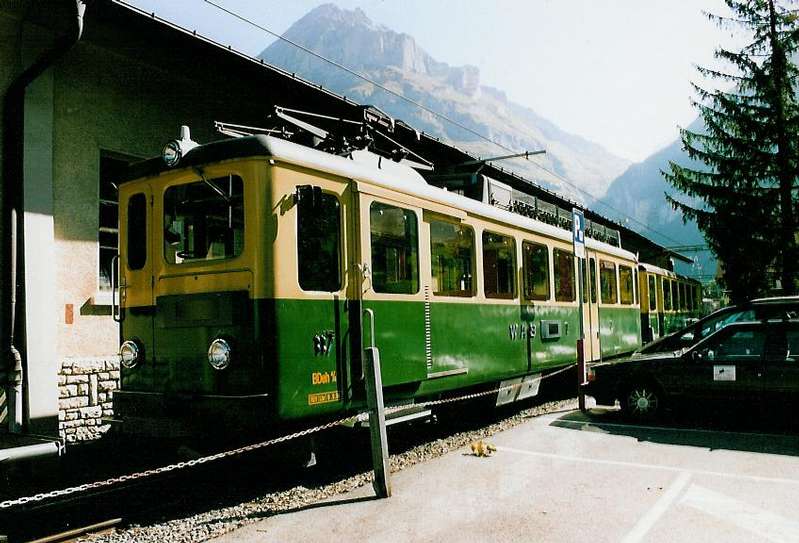 WAB Triebwagen BDeh 4/4 117