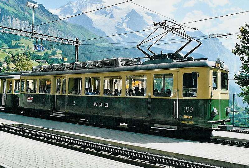 WAB BDeh 4/4 Nr. 109