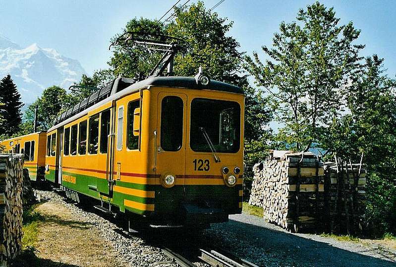 WAB BDeh 4/4 Nr. 123