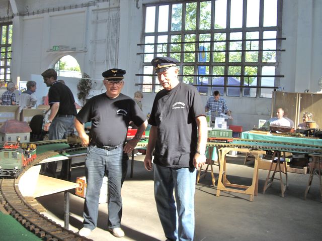 Vor der Ausstellung noch frisch und knackig