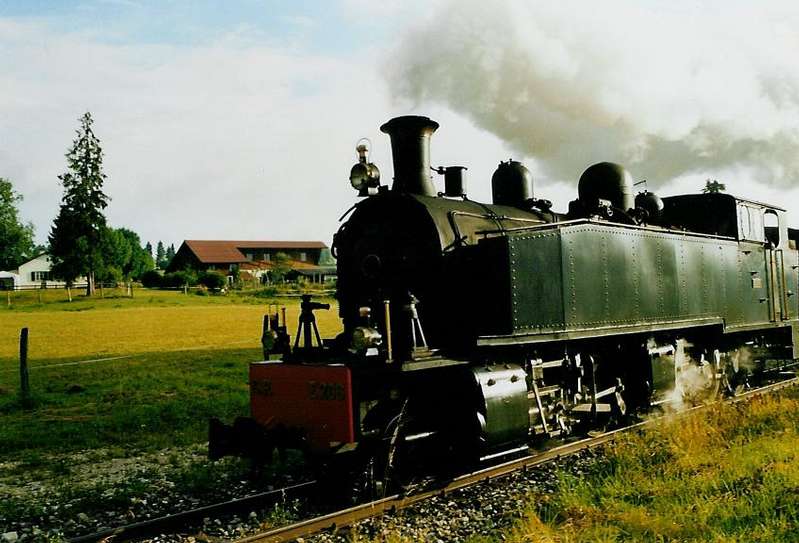 La Traction Malletlok 206 Ausfahrt Bw