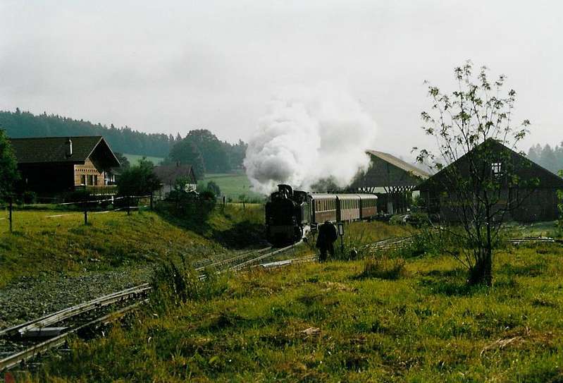 La Traction Malletlok 206 Ausfahrt Bw