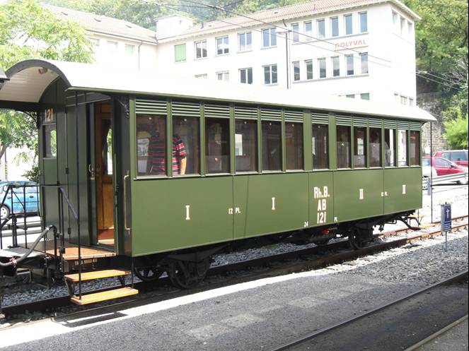 Blonay-Chamby RhB AB 121