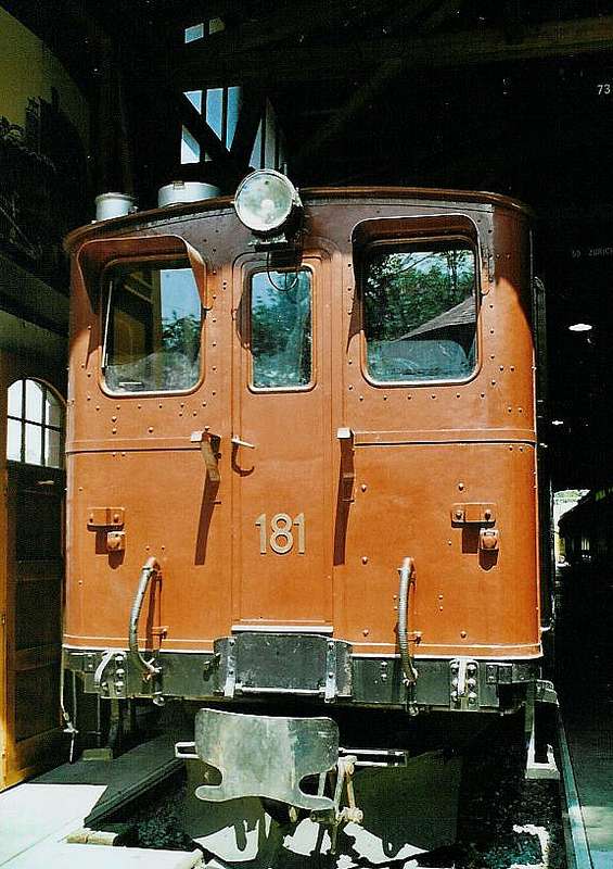 Blonay-Chamby RhB Ge 4/4 181