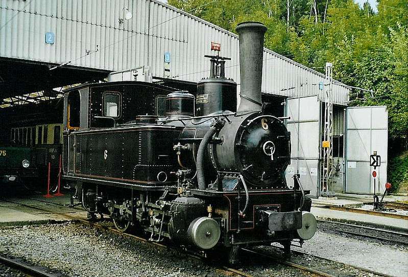 Blonay-Chamby BAM G 3/3 Nr. 6