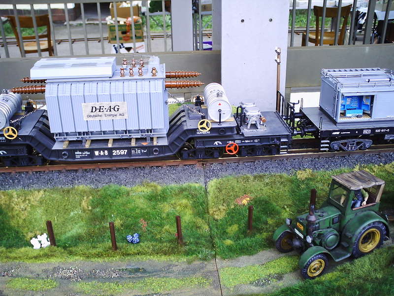 Trafowagen an Stellwerk Warlthausen