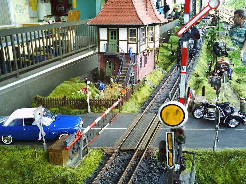 Strecke an Warlthausen vorbei