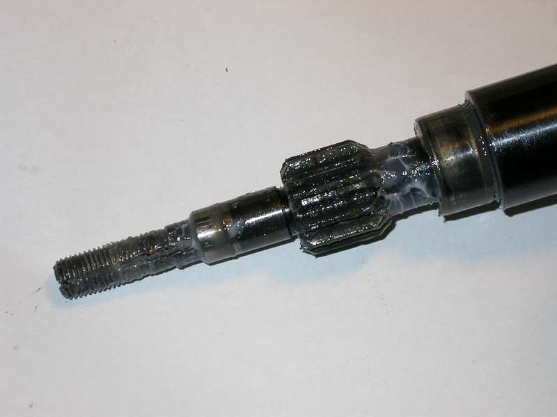 Zahnwelle Pinole