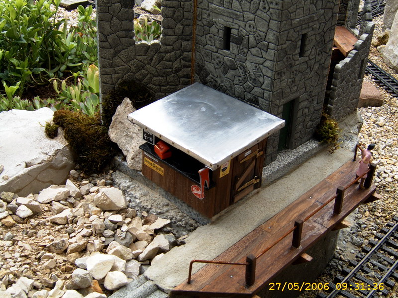 Burg und Kiosk