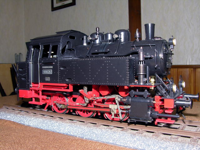 Eigenbaulok BR 80,  Ansicht  von rechts