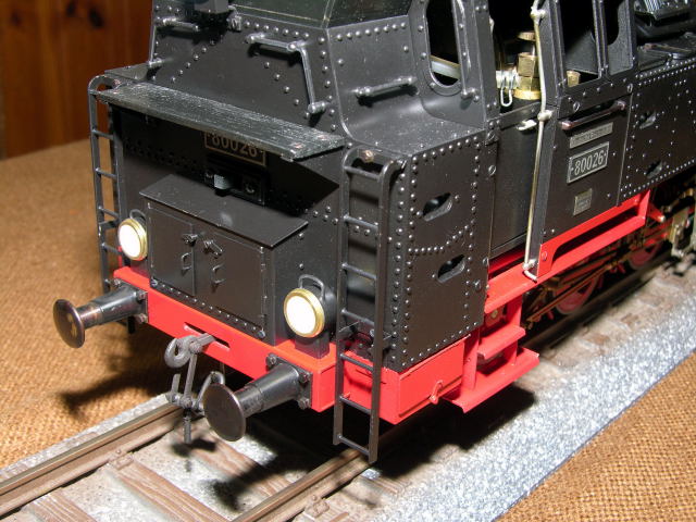 Eigenbaulok BR 80,  Ansicht  von  hinten