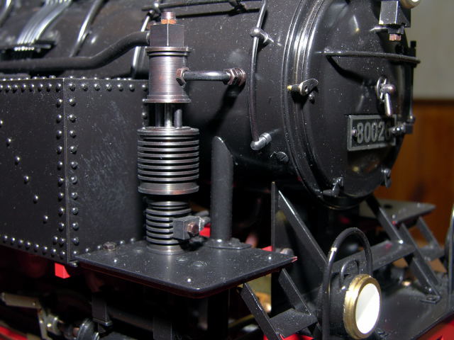 Eigenbaulok BR 80,  Druckluftpumpe