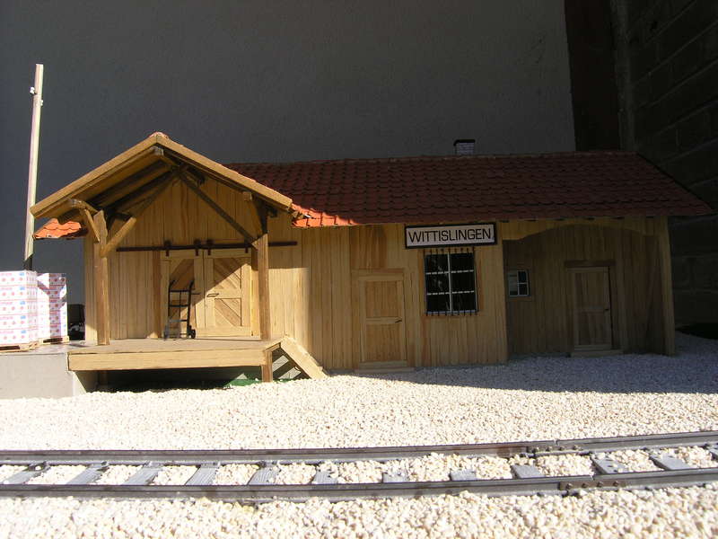 Betriebsruhe am wunderschönen Bahnhof Wittislingen