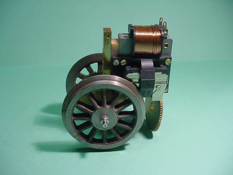 Achse mit Motor von der Seite