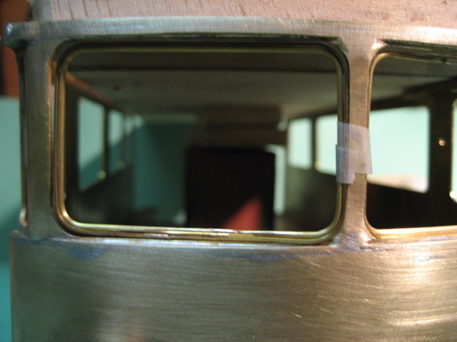 Ge 6/6II Stirnfront Fensterrahmen