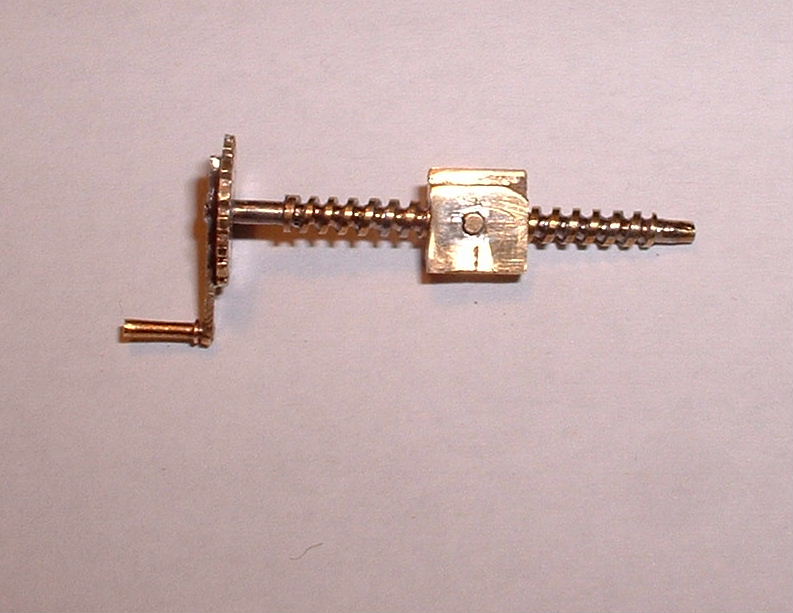Handrad-Schraube-Mutter