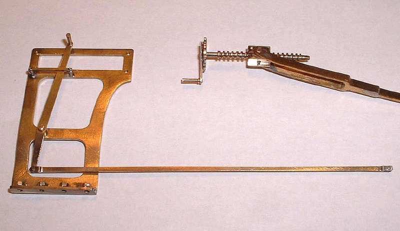 Steuerbock-Schraube-Stellstange