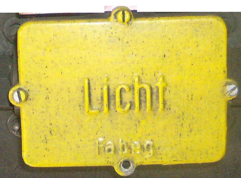 Lichtleitung - Verteilerdose