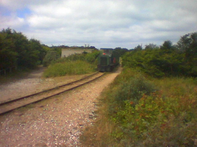 bunkerbahn  in dänemark