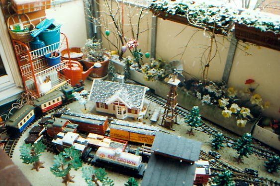 Balkonanlage (Dezember '94 - April '95)