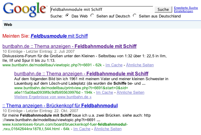 Google-Suche