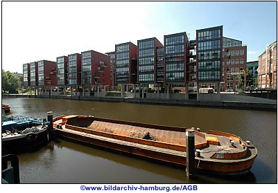 Schute Hamburger Hafen