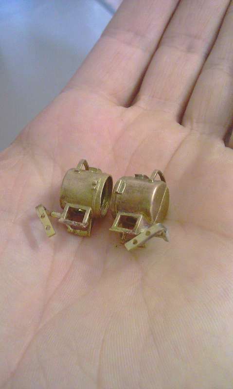 Lampenhalter und Lampe
