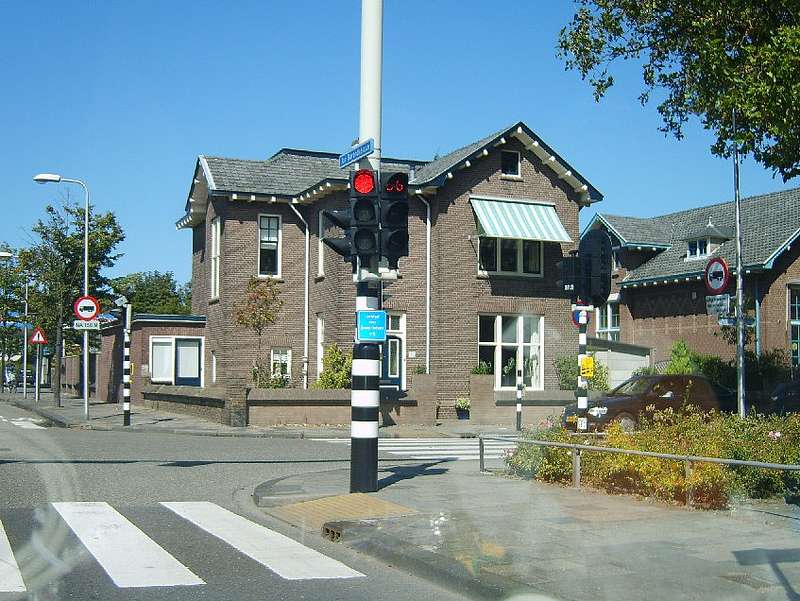 Das alte Kleinbahnstation von Poeldijk