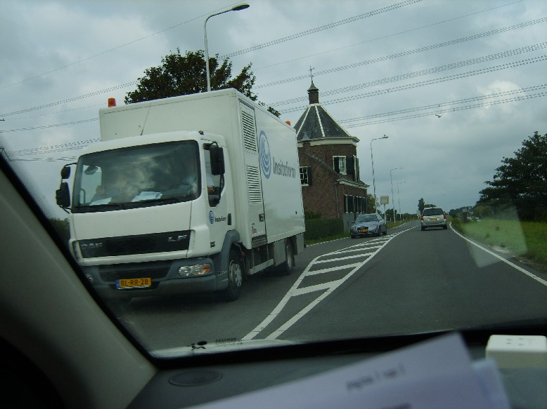 LKW bei der Oranjesluis