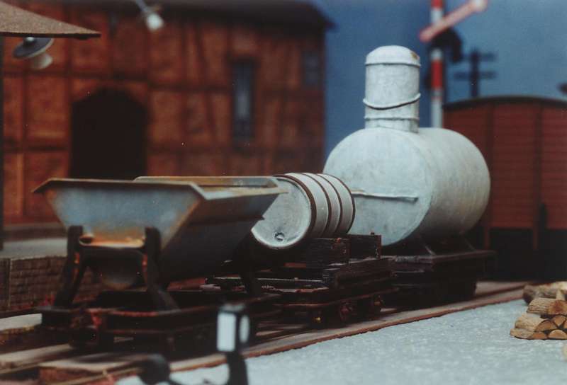 der fertige Bauzug