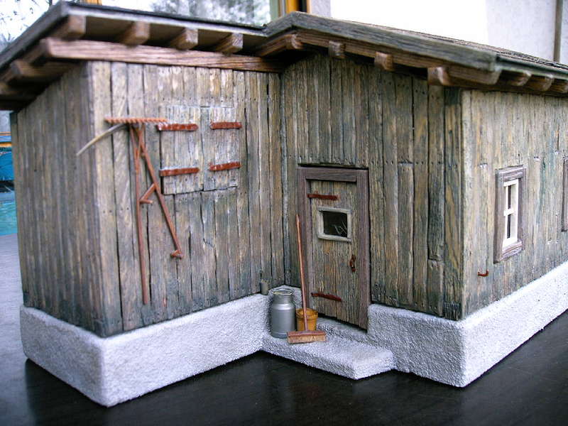 Holzschuppen