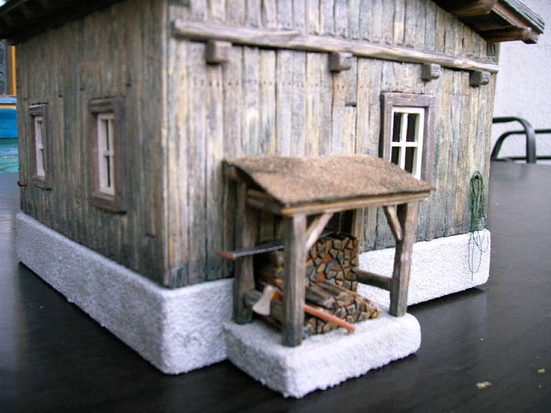 Holzschuppen