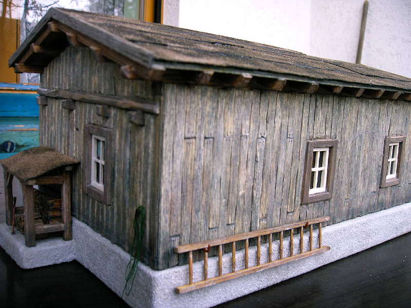 Holzschuppen