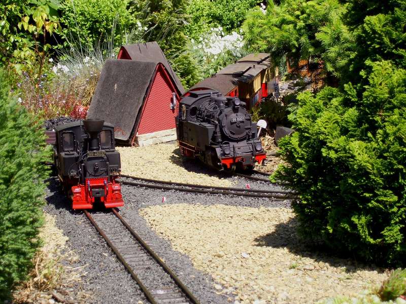 Bahndammbau