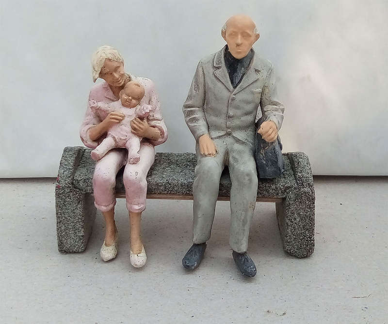 Opa mit Enkel