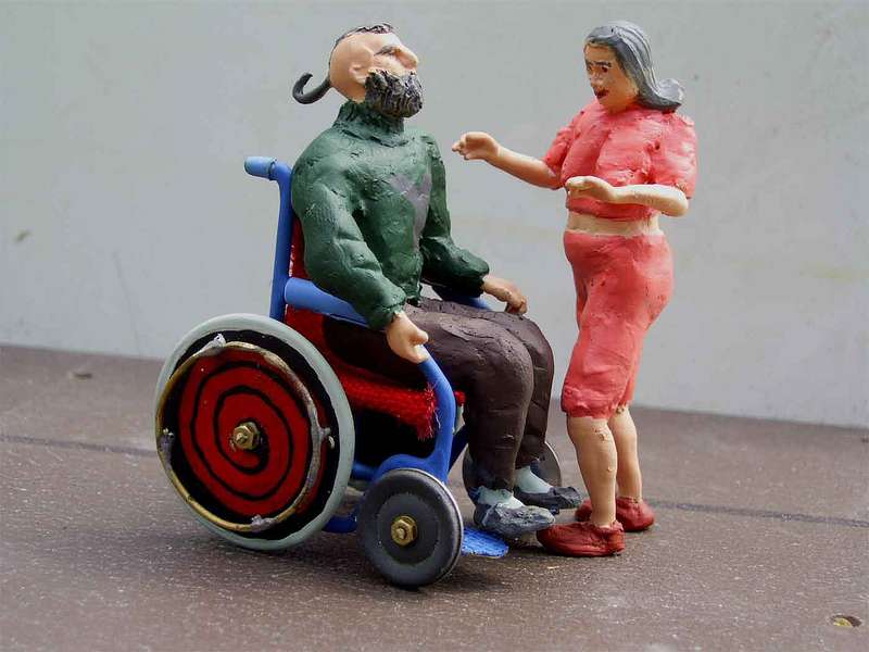 Rollifahrer