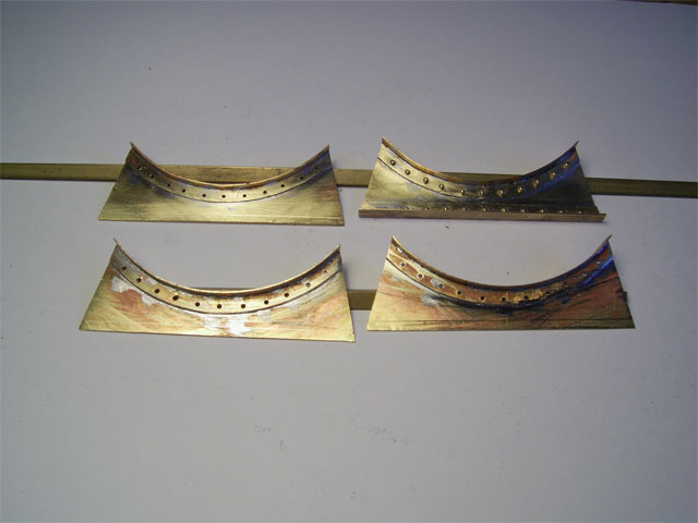 Trapezblech mit gebogenem Winkel