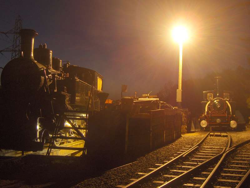 Nacht an der Bekohlunsanlage