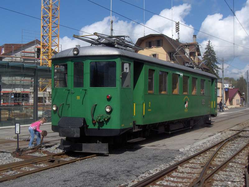 Umsetzten in Blonay