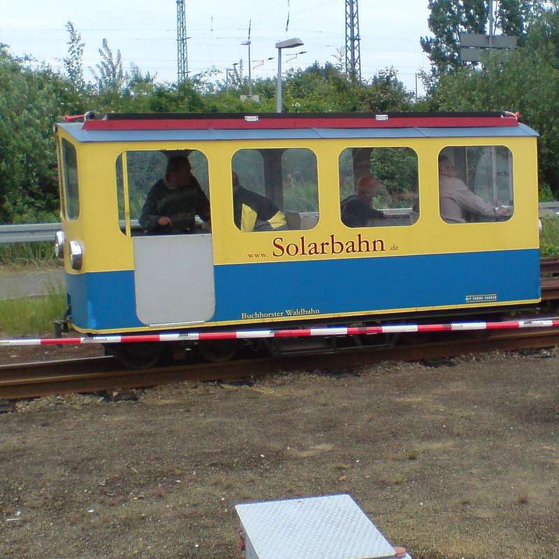 Solarbahn - Gastfahrzeug