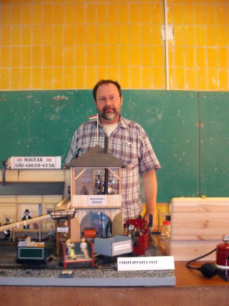 Dampfkugelfabrik mit Christian