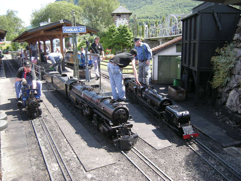 Uebersicht ueber den Bahnhof