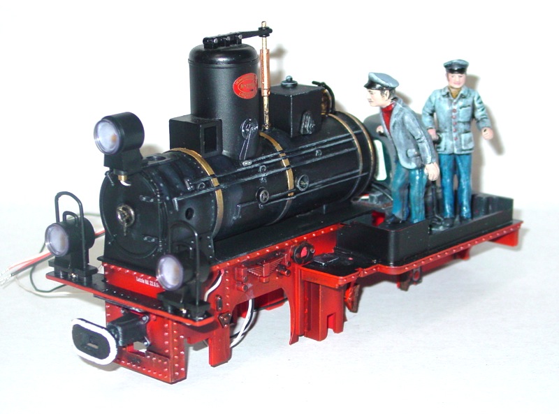 Fahrwerk und Kessel
